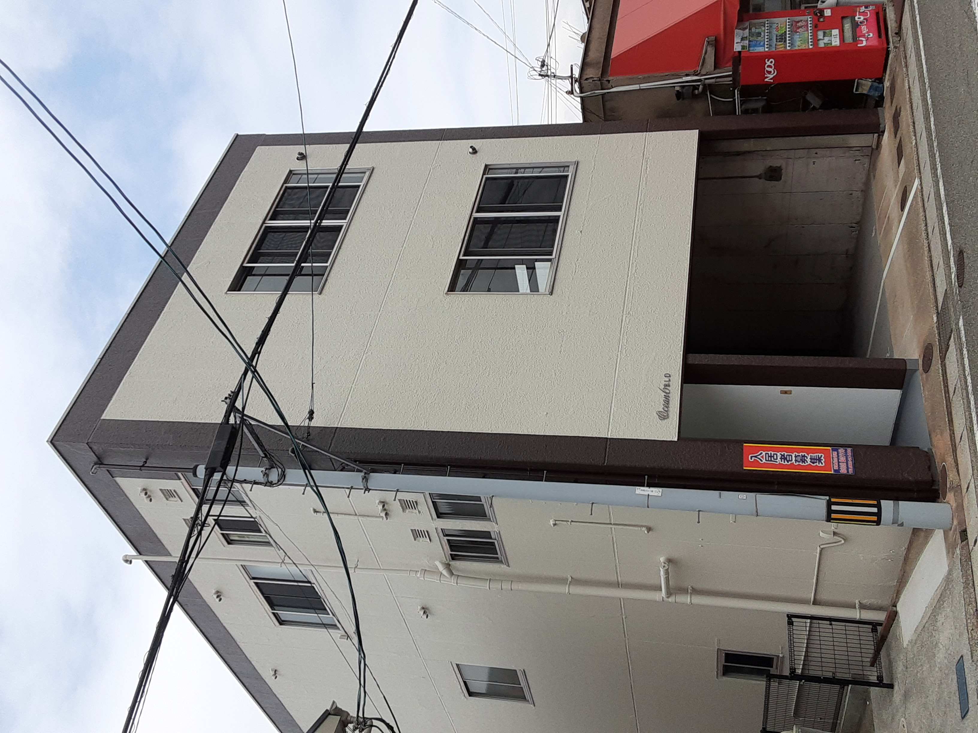 ビルの外壁塗装工事